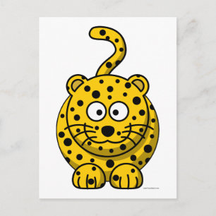 Leopard Vykort
