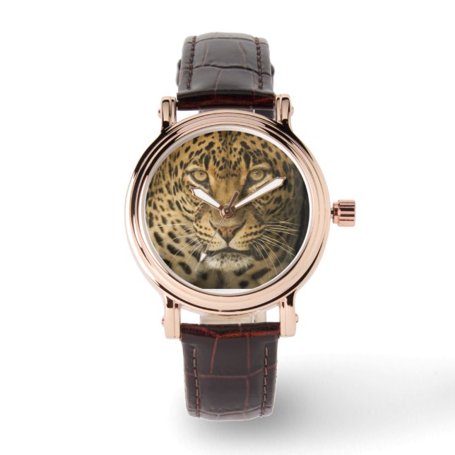 LEOPARD WRIST WATCH ARMBANDSUR (Framsida)