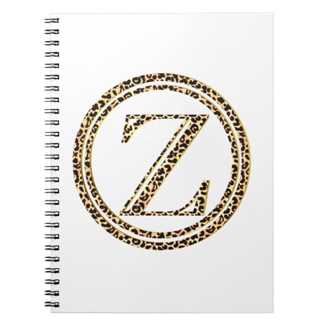 Leopard Z Anteckningsbok (Framsidan)