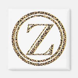 Leopard Z Magnet
