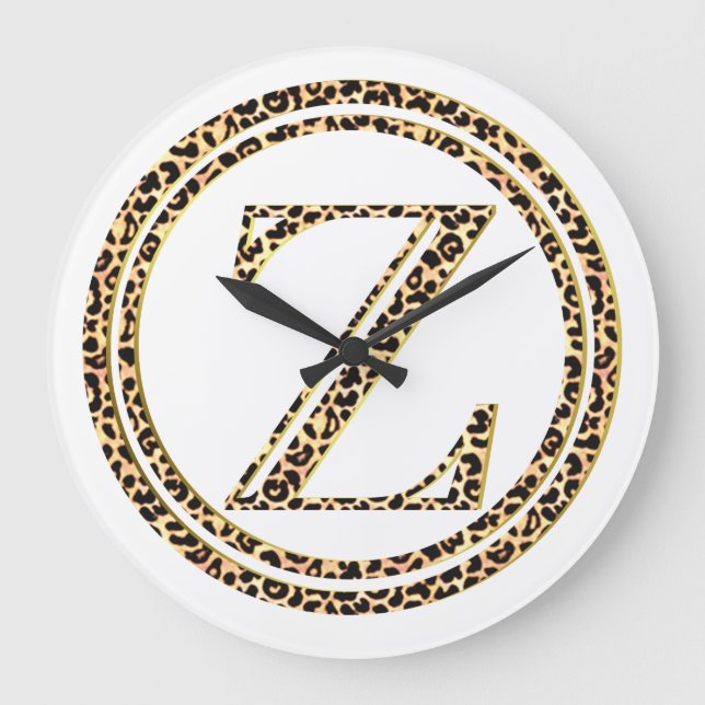 Leopard Z Stor Klocka (Framsida)