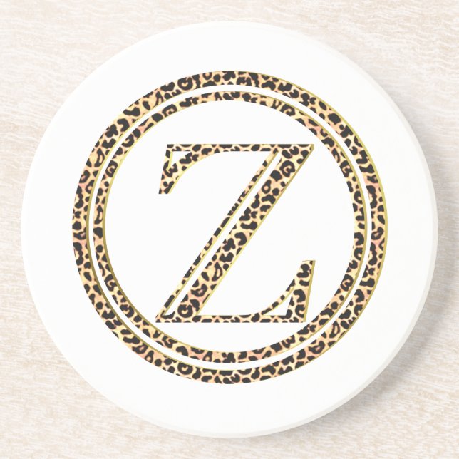 Leopard Z Underlägg Sandsten (Framsidan)