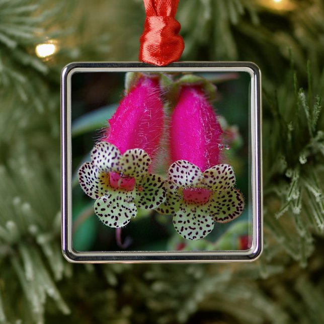 Leopardblommadesign Julgransprydnad Metall (Träd)