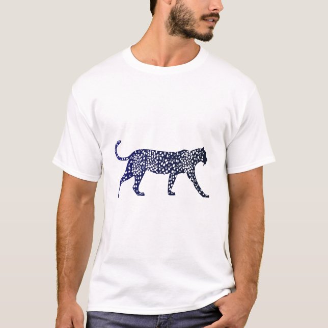 leoparddesign t shirt (Framsida)