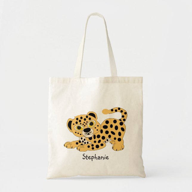 Leoparddesign Tygkasse (Framsidan)
