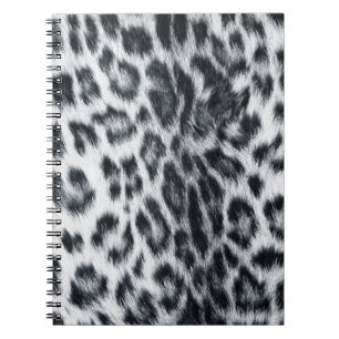 Leoparddjur Tryckt Skinn Mönster Anteckningsbok
