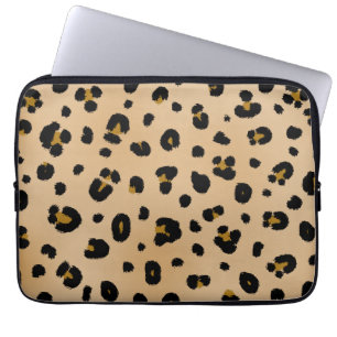 Leopardelektronik hänger lös laptop fodral
