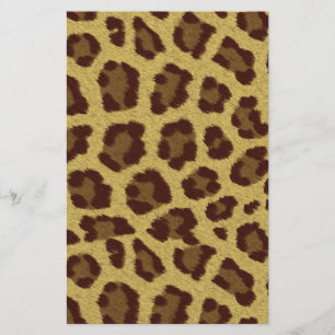 Leoparden flår brevpapper