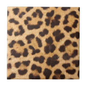leoparden flår designtrycket kakelplatta