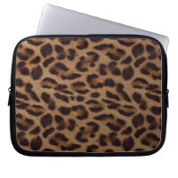 Leoparden flår illusionlaptop sleeve