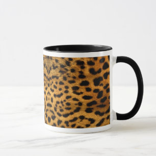 Leoparden flår mugg