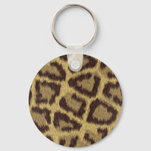 Leoparden flår nyckelring