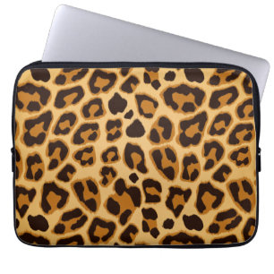 Leoparden flår tryckmönster laptop sleeve