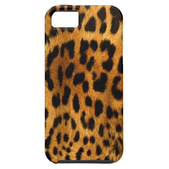 Leoparden förkroppsligar päls flår fodral täcker Case-Mate iPhone skal (Baksidan)