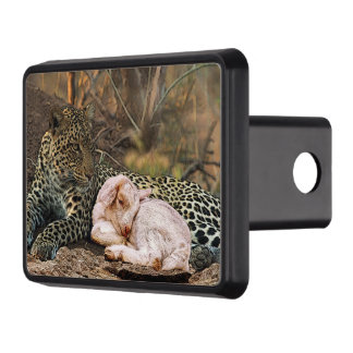 Leoparden ljuger besegrar med lamb-Isaiahen 11 Dragkroksskydd