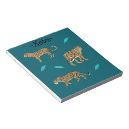 Leoparder Anteckningsblock