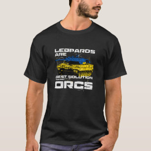 Leoparder är den bästa lösningen för Orcs T Shirt
