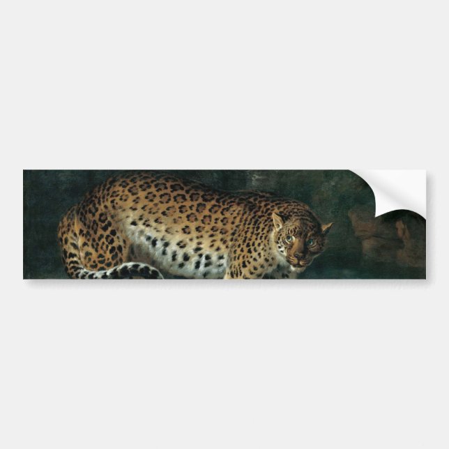 Leoparder (av Jean-Baptiste Oudry) Bildekal (Framsidan)