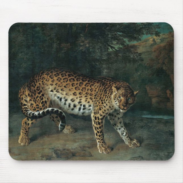 Leoparder (av Jean-Baptiste Oudry) Musmatta (Framsidan)