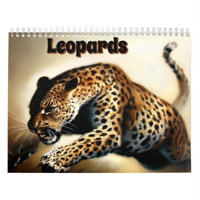Leoparder Kalender (Omslag)