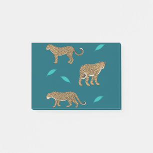 Leoparder Post-it Block