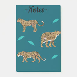 Leoparder Post-it Block