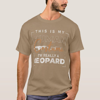 Leoparder Stort Kattdjur Djur Skydd Natur vintage T Shirt