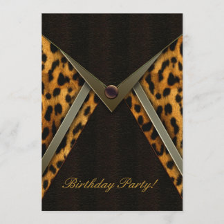 Leopardfest Invitation Mall