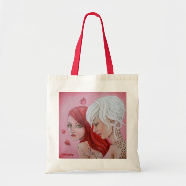 Leopardflickatotot hänger lös tygkasse (Framsidan)