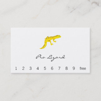 LeopardGecko Lojalitetskort