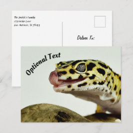 Leopardgecko Vykort