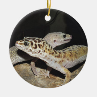 Leopardgeckodesign för alla! julgransprydnad keramik