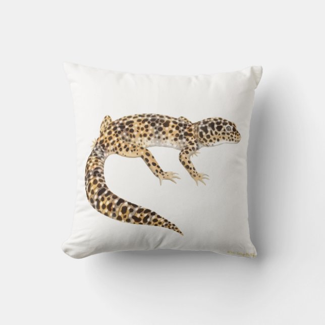 LeopardGeckoödlan kudder Kudde (Framsida)