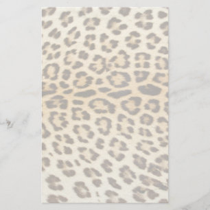 Leopardhår Brevpapper