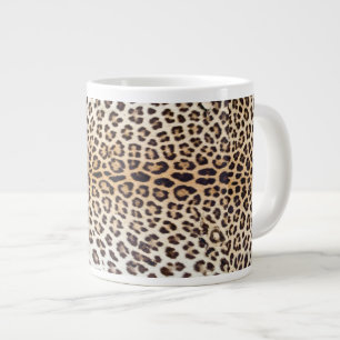 Leopardhår Jumbo Mugg