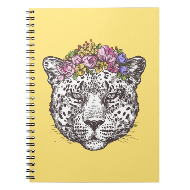 LeopardHippiechic Anteckningsbok (Framsidan)