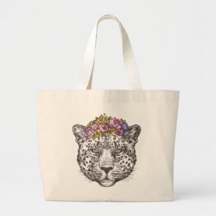 LeopardHippiechic Jumbo Tygkasse