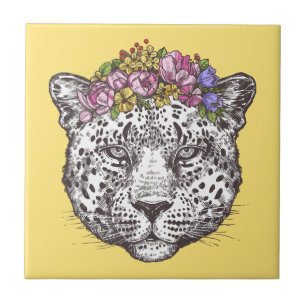 LeopardHippiechic Kakelplatta