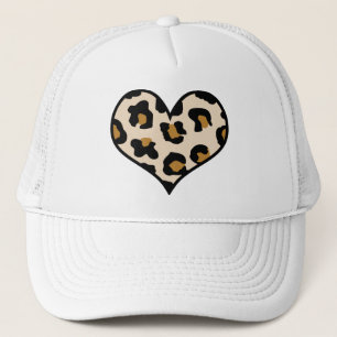 Leopardhjärta Keps