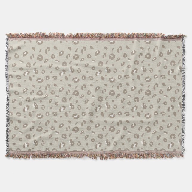 Leopardmönster Filt (Framsidan)