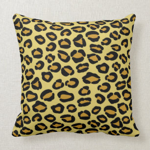 Leopardmönster Kudde