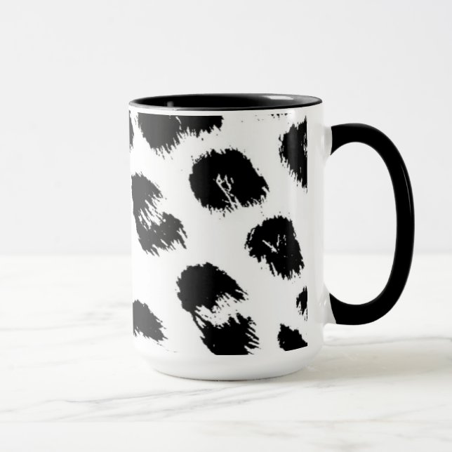 Leopardmönster Mugg (Höger)
