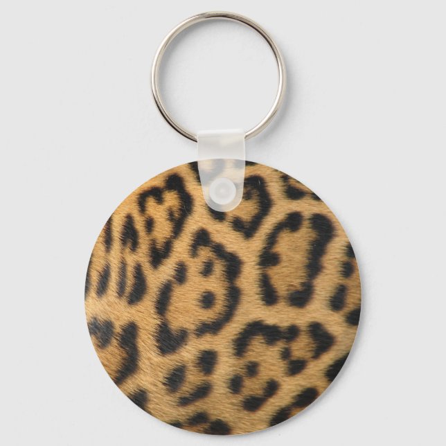 Leopardmönster Nyckelring (Framsida)