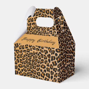 Leopardmönster Presentaskar