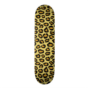 Leopardmönster Skateboard Bräda 20,5 Cm