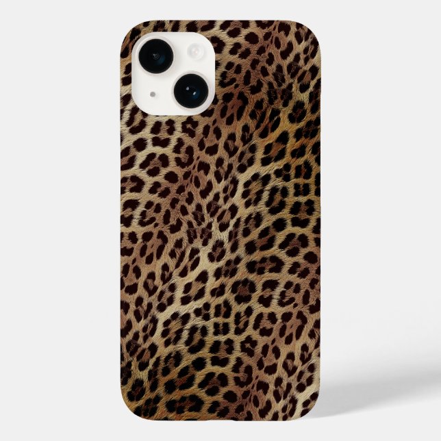 Leopardmönster, tiger, leopardskinn, fashionabelt, (Baksida)