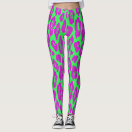 Leopardmönstrade leggings