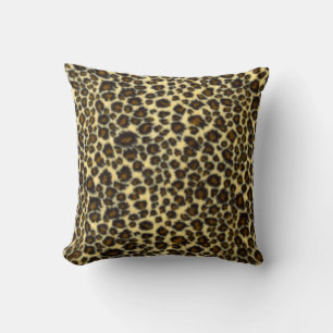 Leopardmönstrat kudd kudde