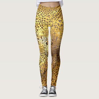 Leopardområde 1 leggings