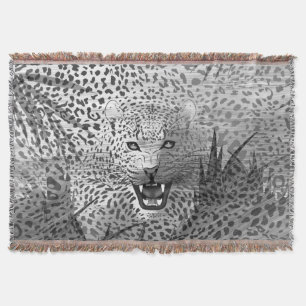 Leopardområde 2 filt